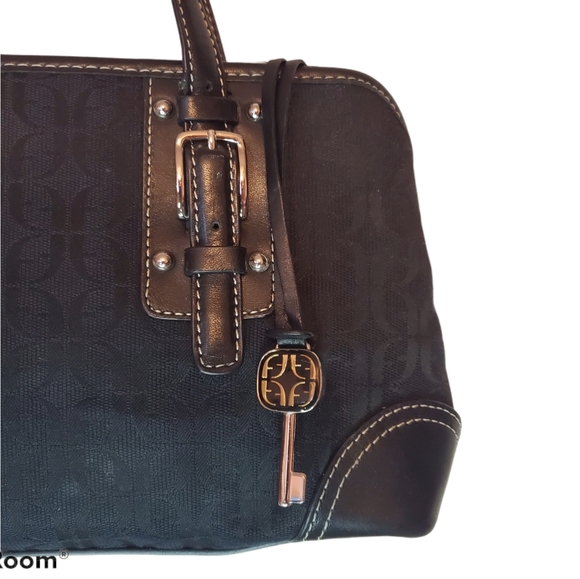 ❤ FOSSIL BLACK HANDBAG ❤ - Picture 8 of 9